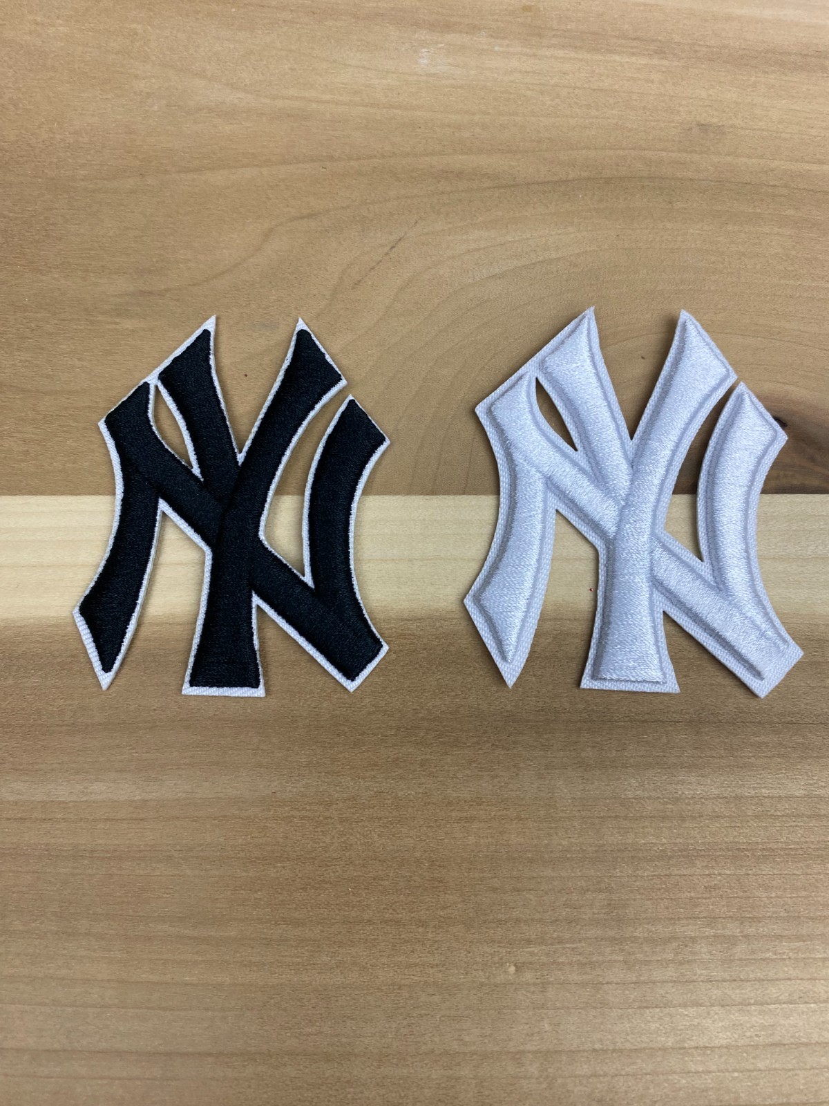 New York Yankees Black and Whites 3″ Embroidered Iron on Patches