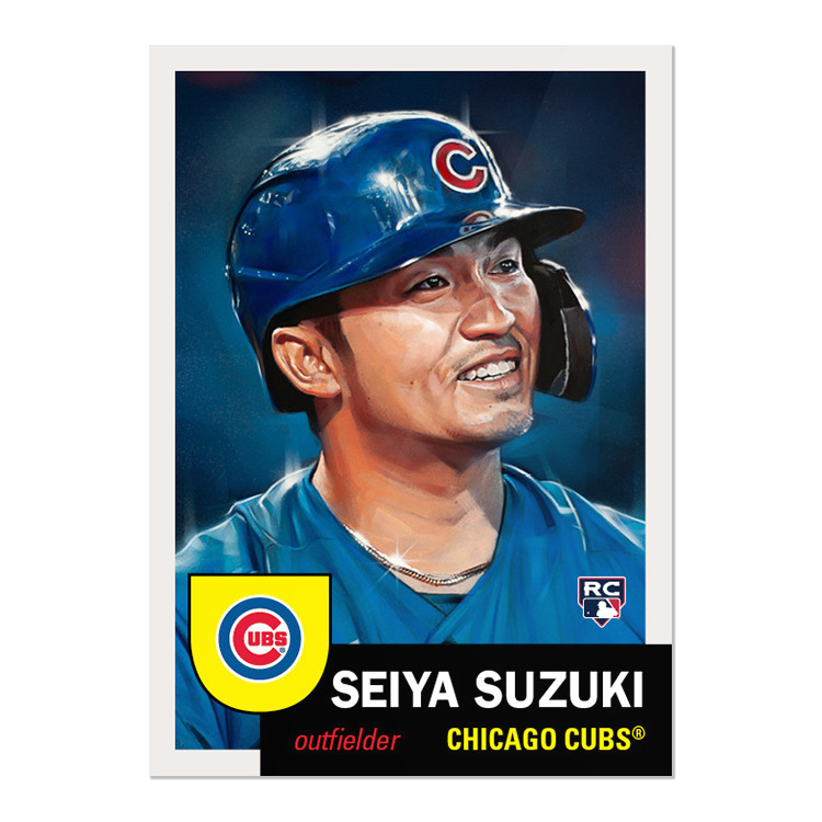 Topps MLB Living Set Card #547 – Seiya Suzuki RC