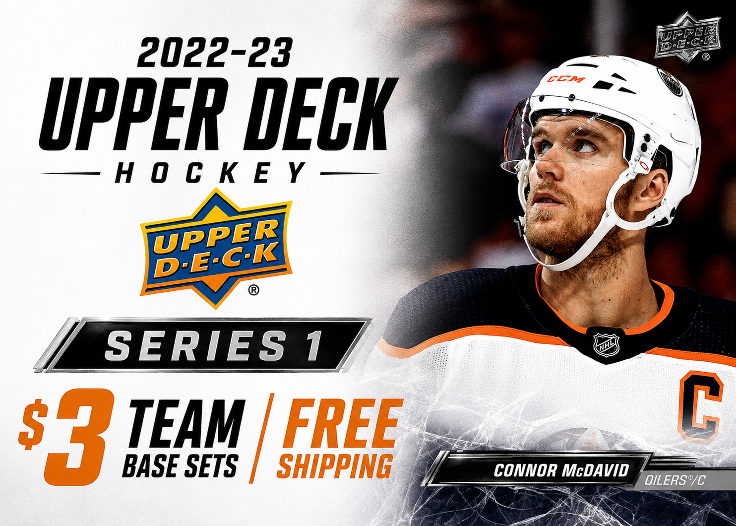 $3 – 2022-23 Upper Deck Hockey Series 1 – Base Team Sets – FREE SHIPPING