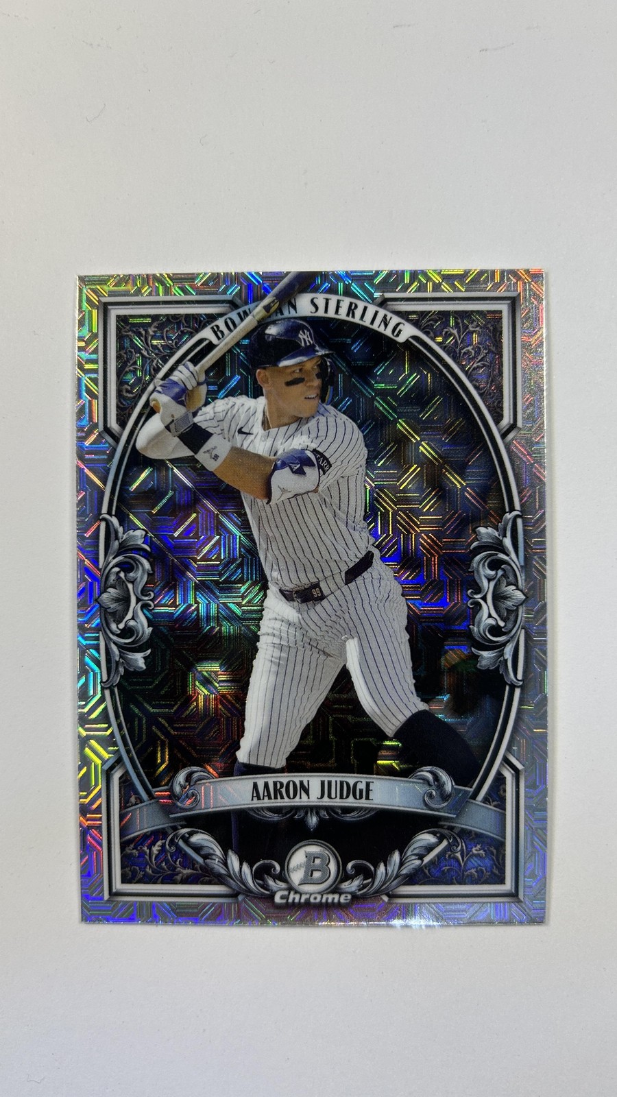2026 Bowman Chrome Sterling Aaron Judge #BST-4 Mojo Refractor Yankees