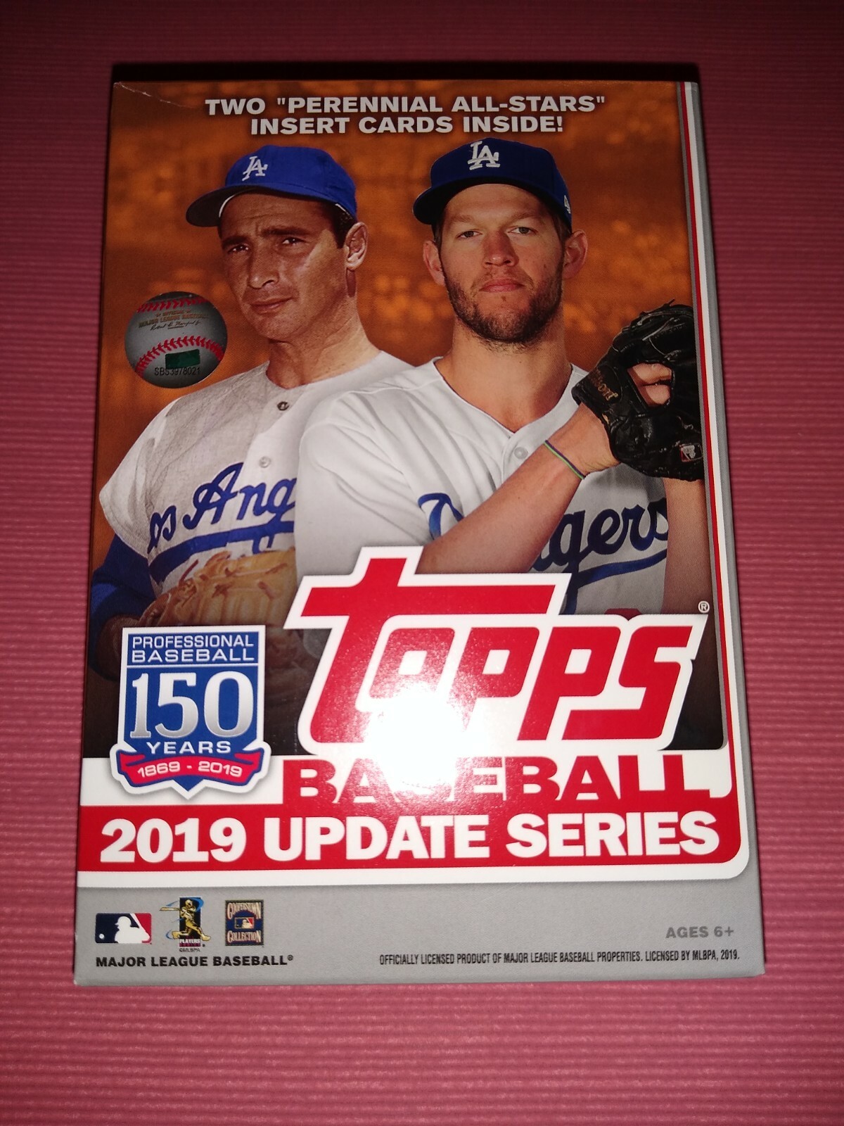 2019 Topps Update Hanger Box – Case Fresh-Qty available w. volume discount