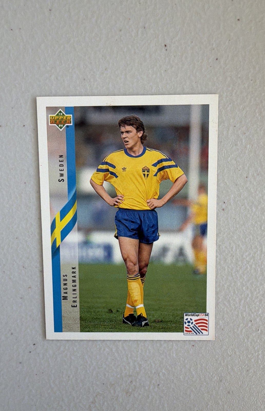 1994 Upper Deck World Cup English/Spanish – Magnus Erlingmark #101