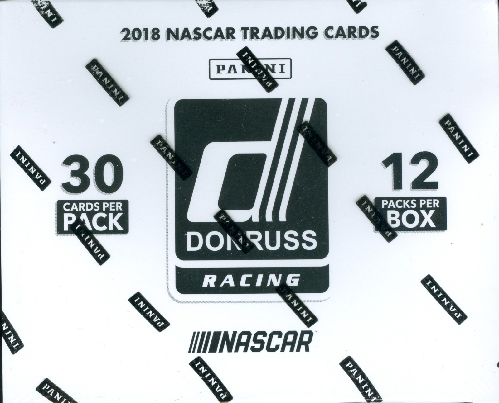 2018 Panini Donruss NASCAR Racing Factory Sealed Jumbo Cello Value Fat Pack Box