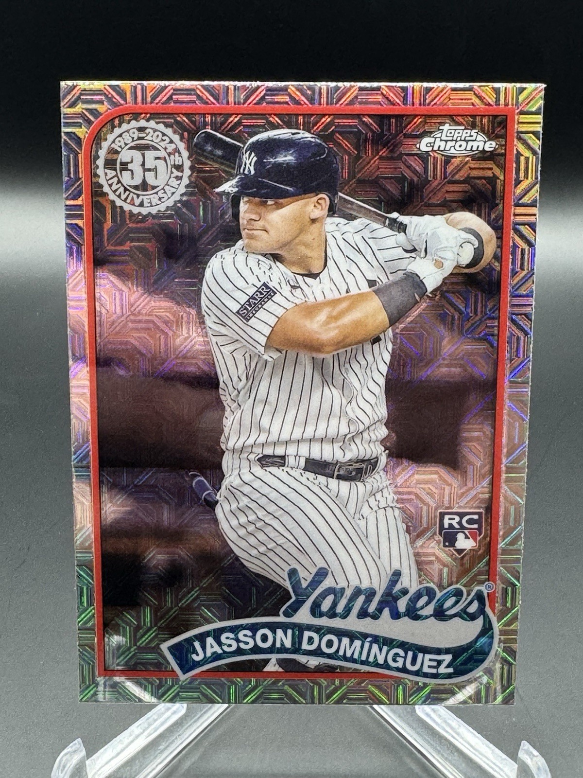 2024 Topps Series 1 – ’89 Topps Chrome Silver Pack Jasson Dominguez RC #2T89C-69
