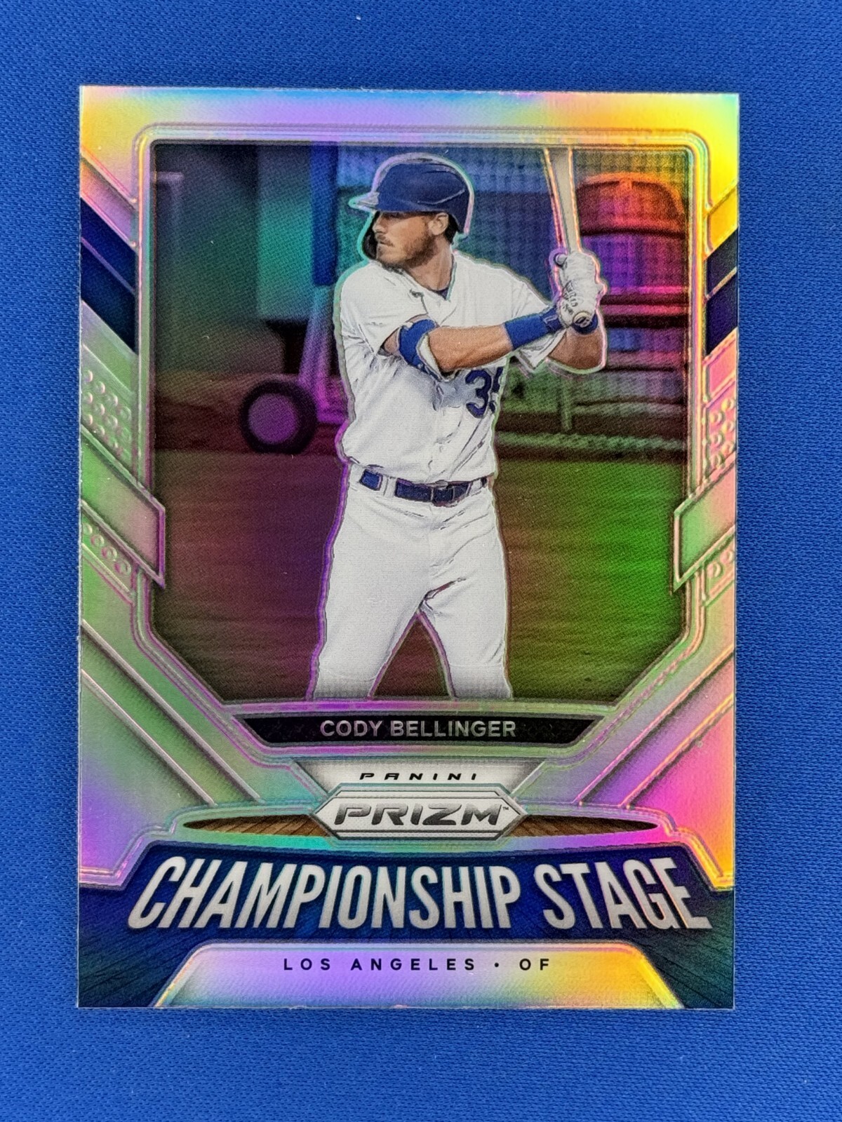 2021 Prizm #CS1 Cody Bellinger Championship Stage Silver Prizm Dodgers