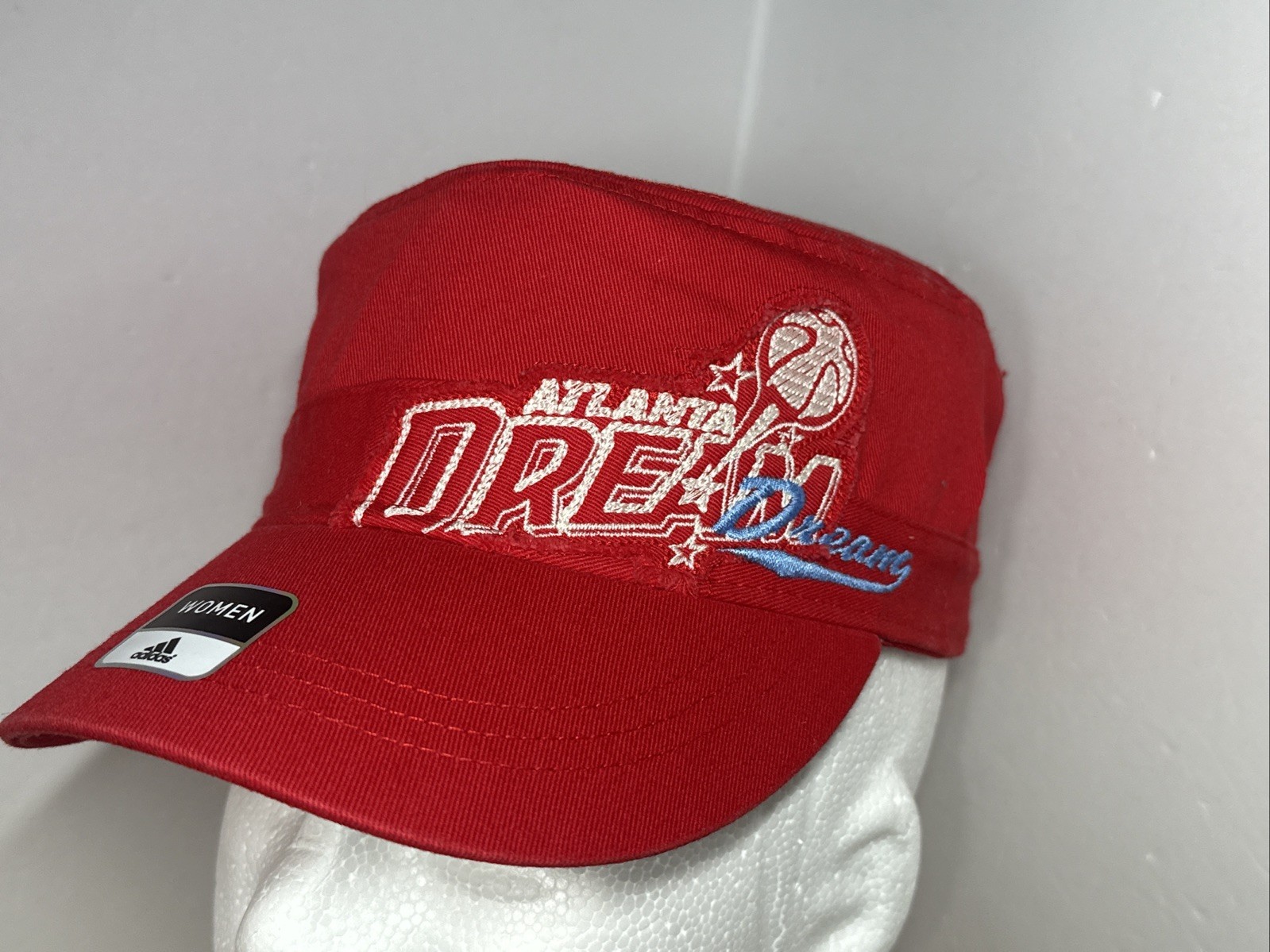 Atlanta Dream Women’s Adidas WNBA Adjustable Military Hat One size New