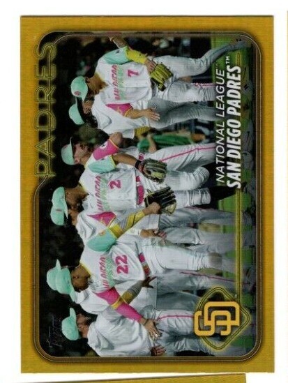 2024 Topps Series 1 Gold Foil Singles Jumbo Exclusive PYC Finish Your Set