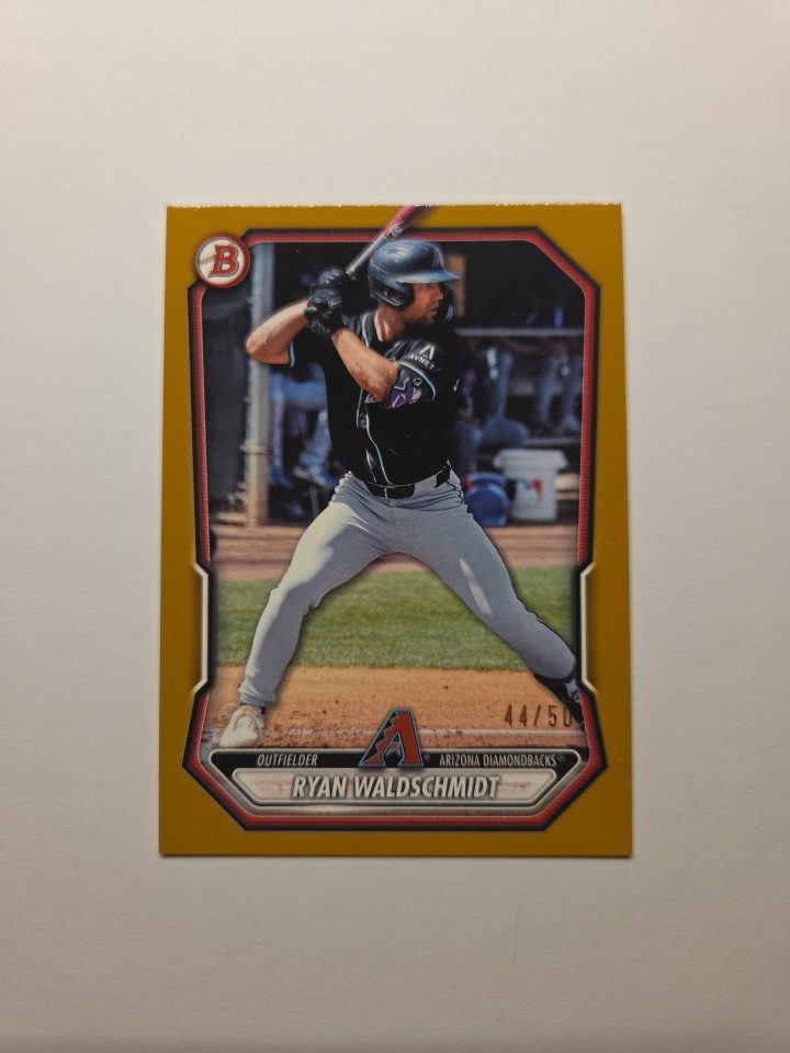 2026 Bowman Ryan Waldschmidt Gold Paper /50