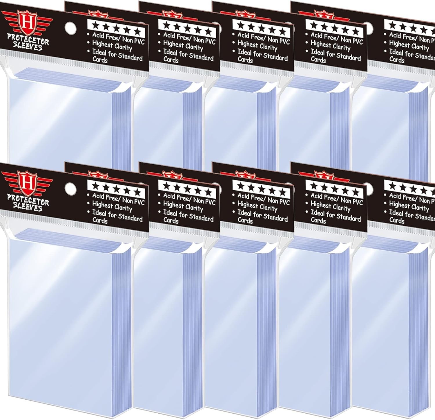Ultimate 1000 Pcs Transparent Card Holders – Protection for Every Card Collector