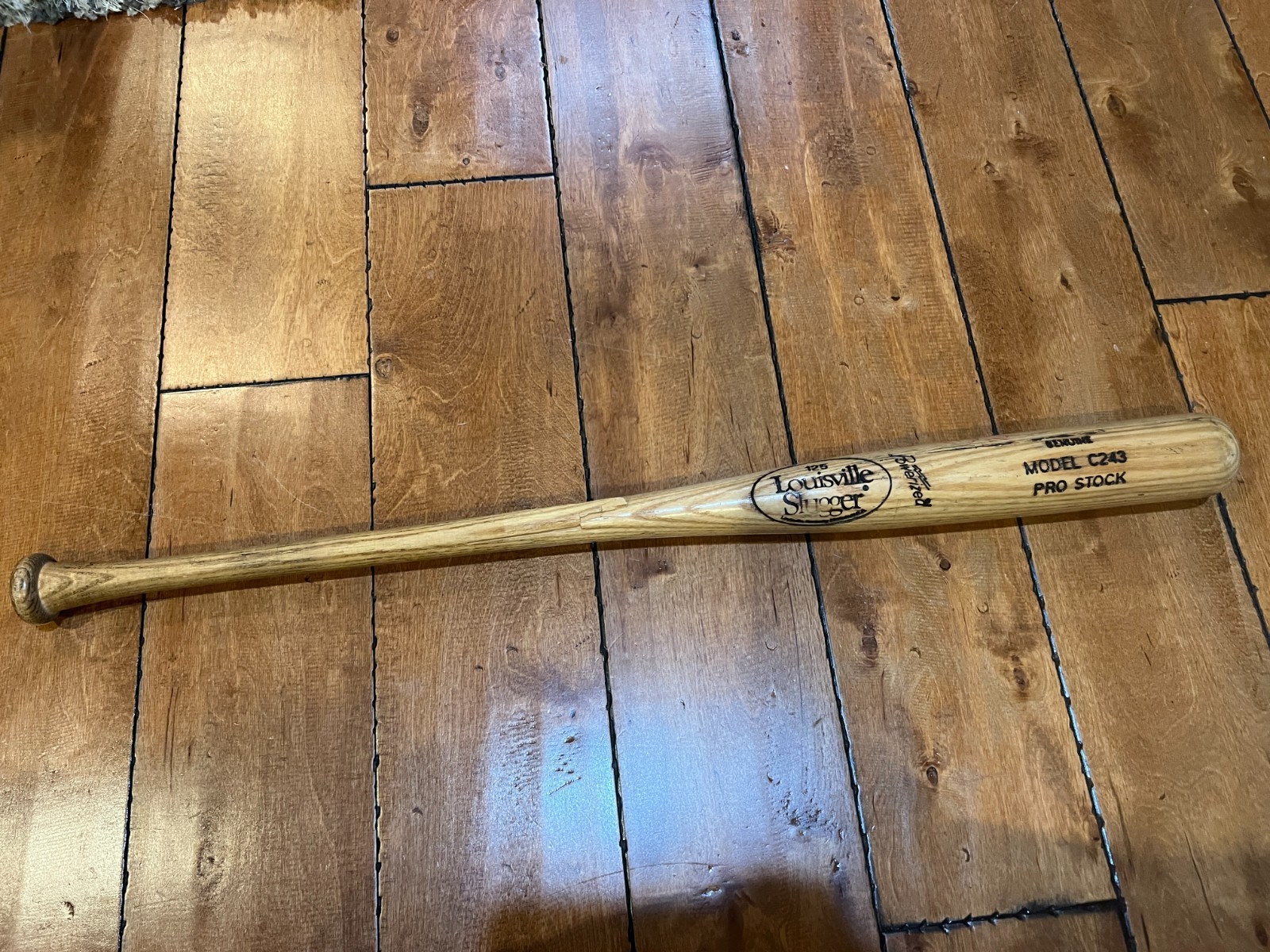 SWADE #11 UNKNOWN SIGNED GAME USED LOUISVILLE SLUGGER PRO STOCK Baseball Bat 34″