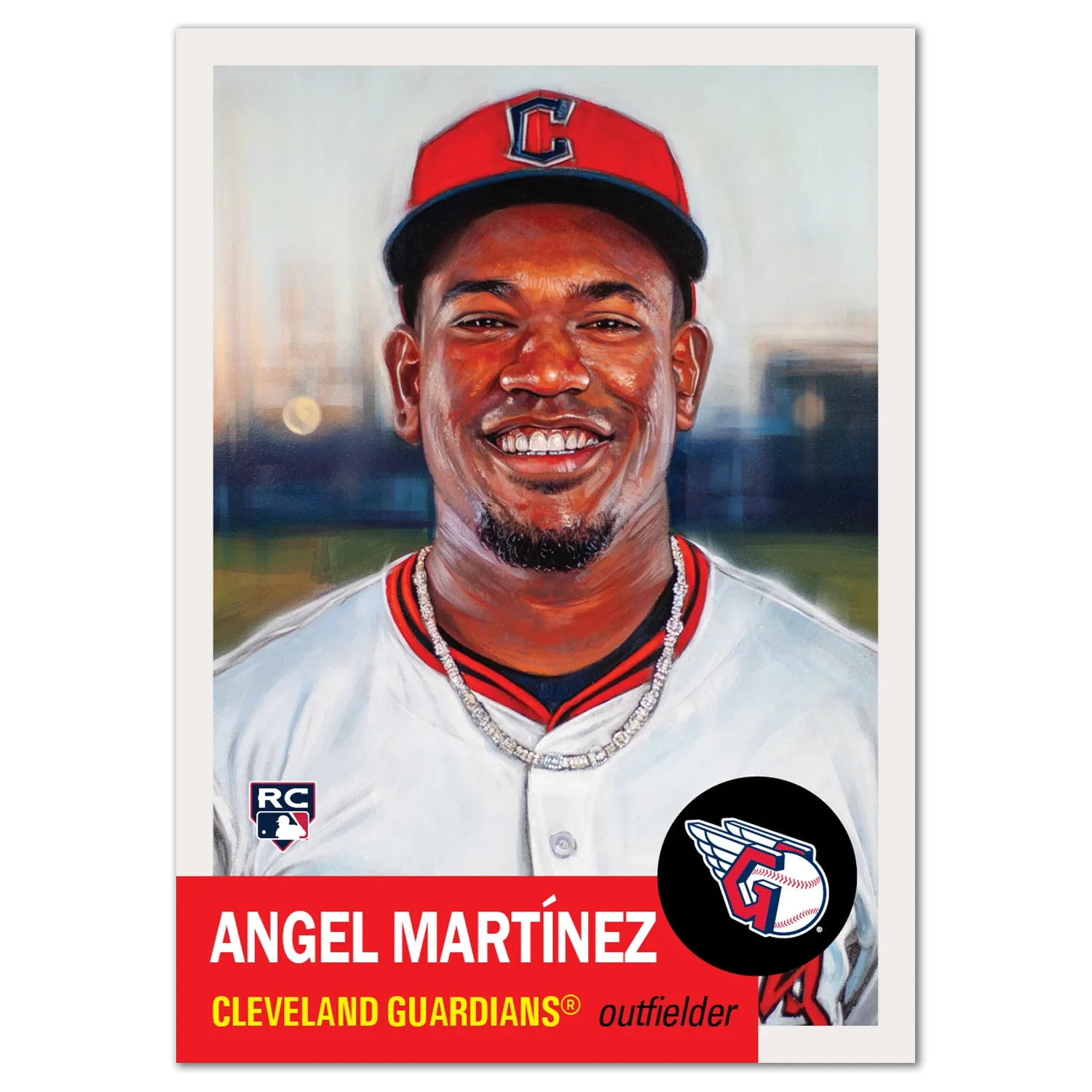 2025 Topps Living Set Card 840 Angel Martinez (RC) – Free Shipping Always!