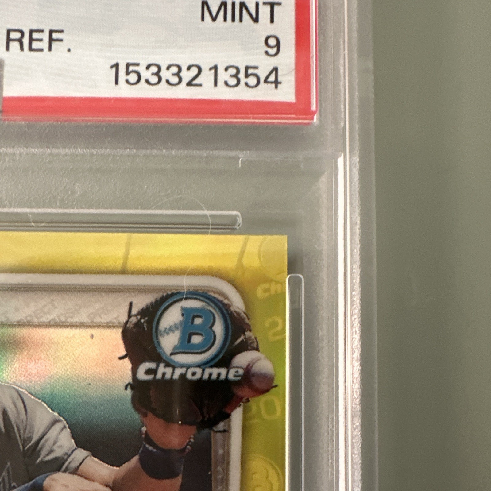 2020 Bowman Chrome Prospects Bobby Witt Jr. Yellow /75 PSA 9 BCP-25 *pristine!
