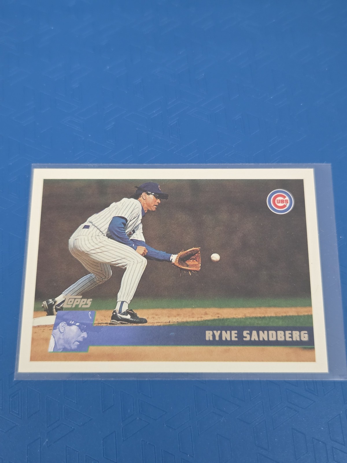 1996 Topps #356 Ryne Sandberg Chicago Cubs BASEBALL Card 1A