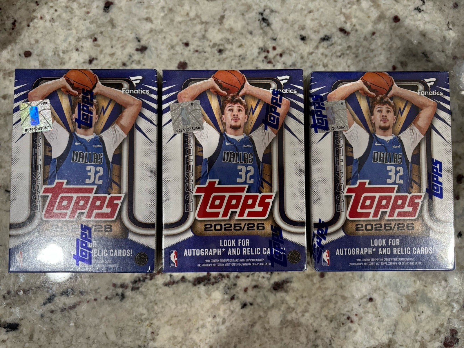 FANATICS EXCLUSIVE 2025-26 Topps Basketball Value Blaster Box Factory Sealed x1