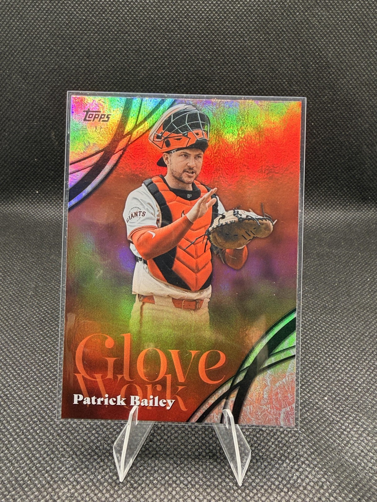 2026 Topps #GW-33 Patrick Bailey Glove Work