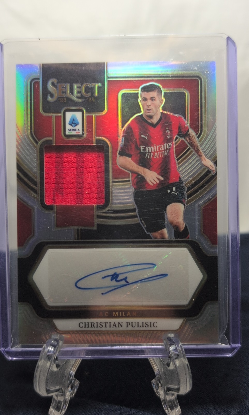 2023-24 Panini Select Serie A – Autographed Memorabilia Christian Pulisic #AM-CP