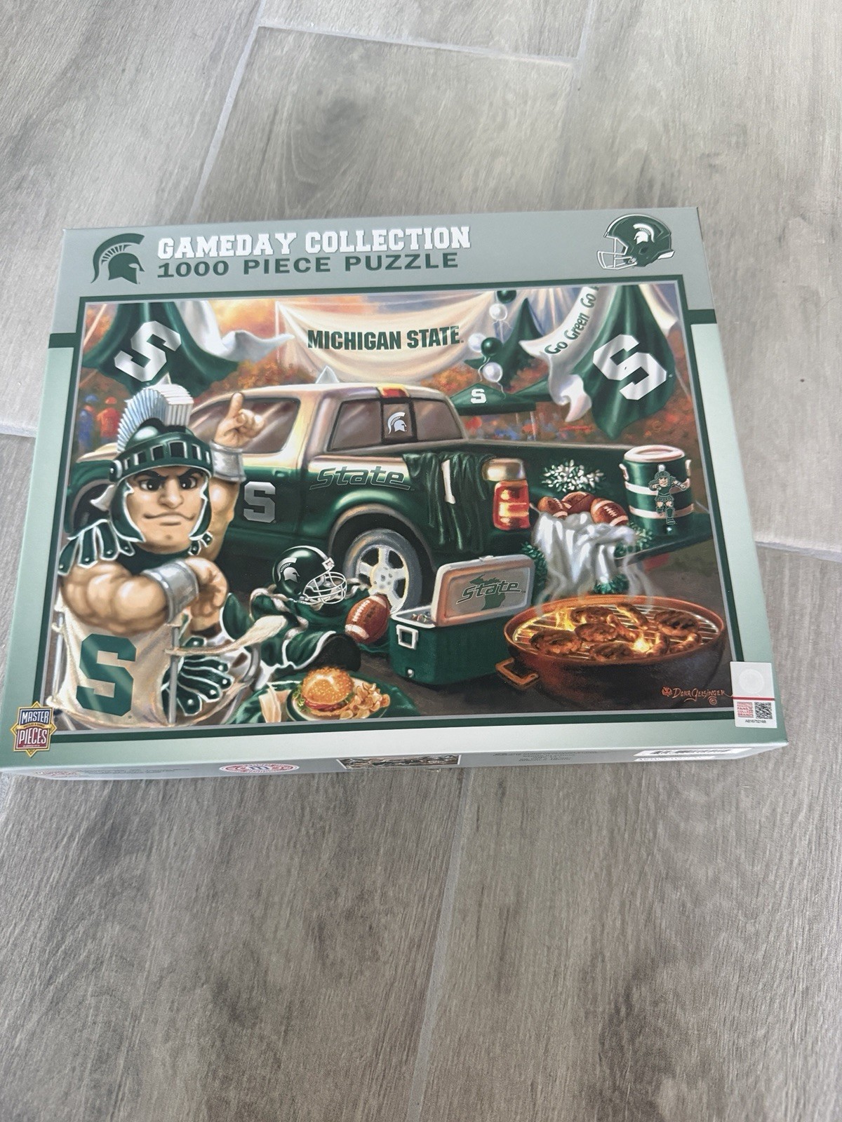 Michigan State Spartans Puzzle 1000 Piece Gameday Design