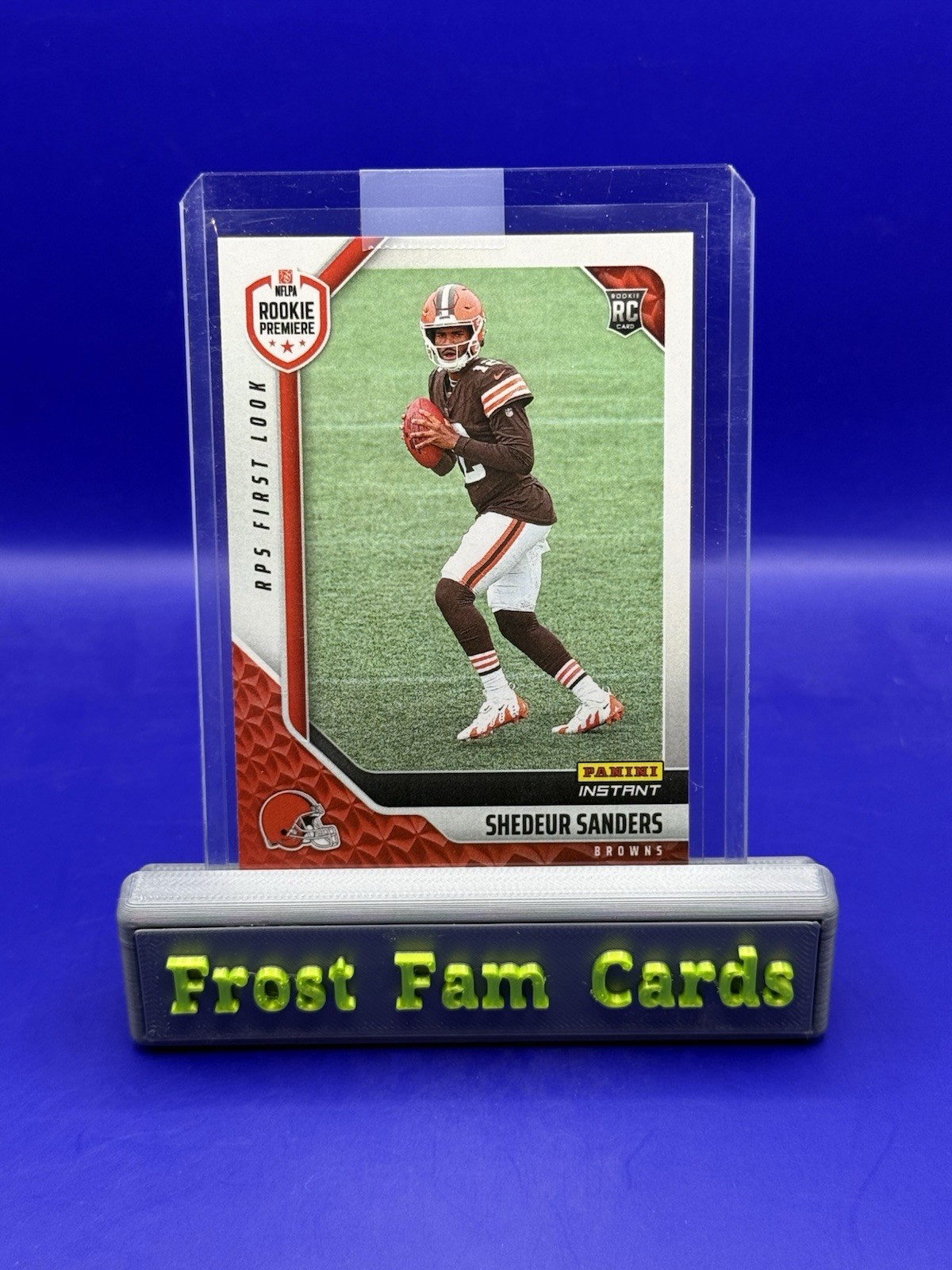 2025 Panini Instant NFL Shedeur Sanders RPS First Look #RPSFL-30 Rookie