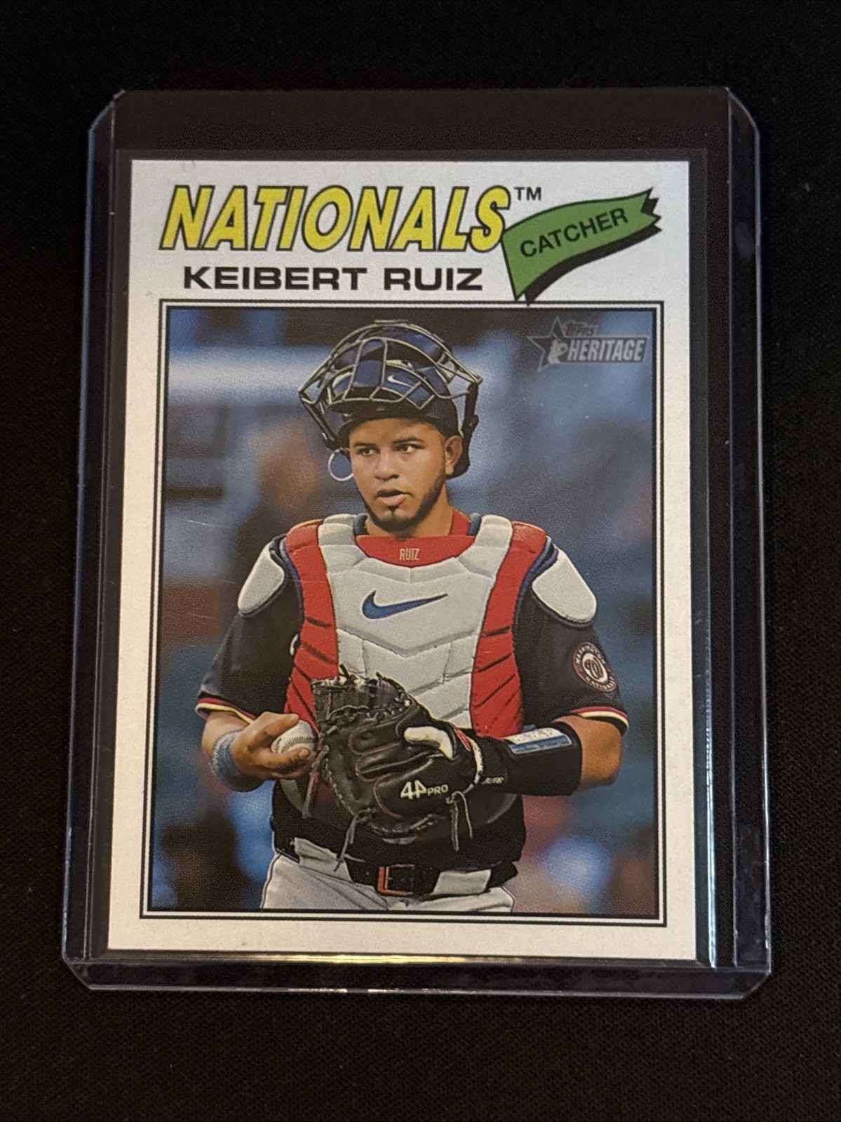 🔥Keibert Ruiz 2026 Topps Heritage #201 SP Card Nationals