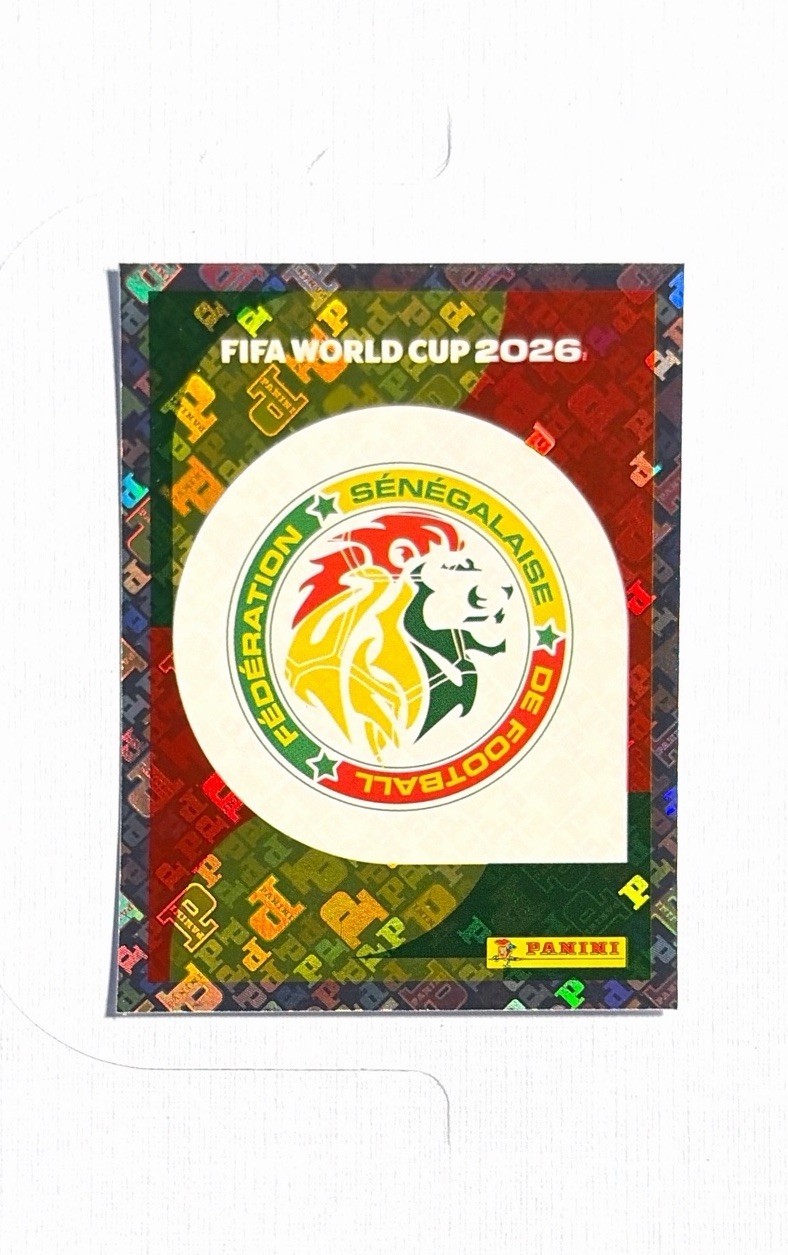 Senegal Team Logo ~ 2026 Panini FIFA World Cup Sticker ~ Foil #SEN1