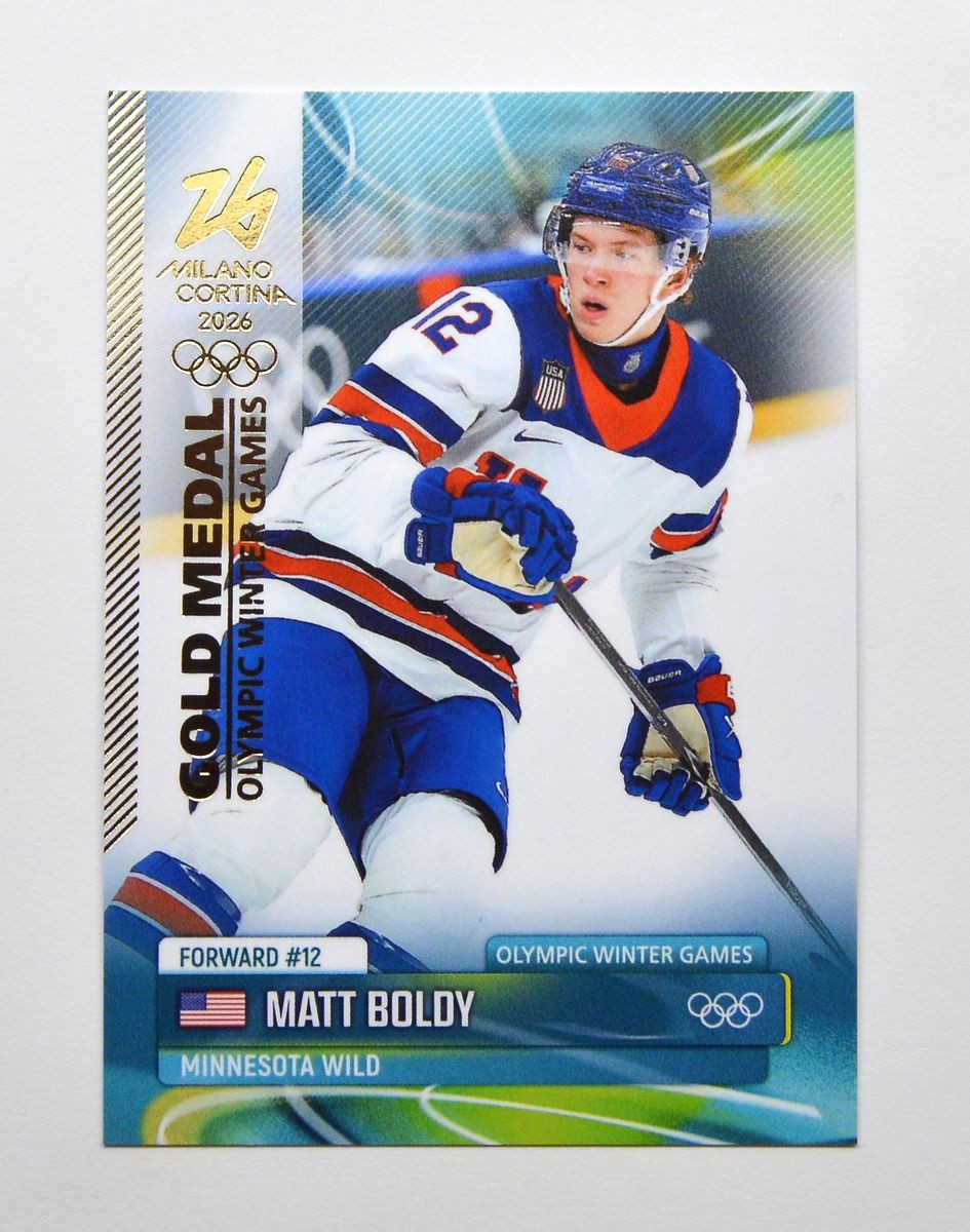 2026 GudCards Olympics Team USA #15 Matt Boldy
