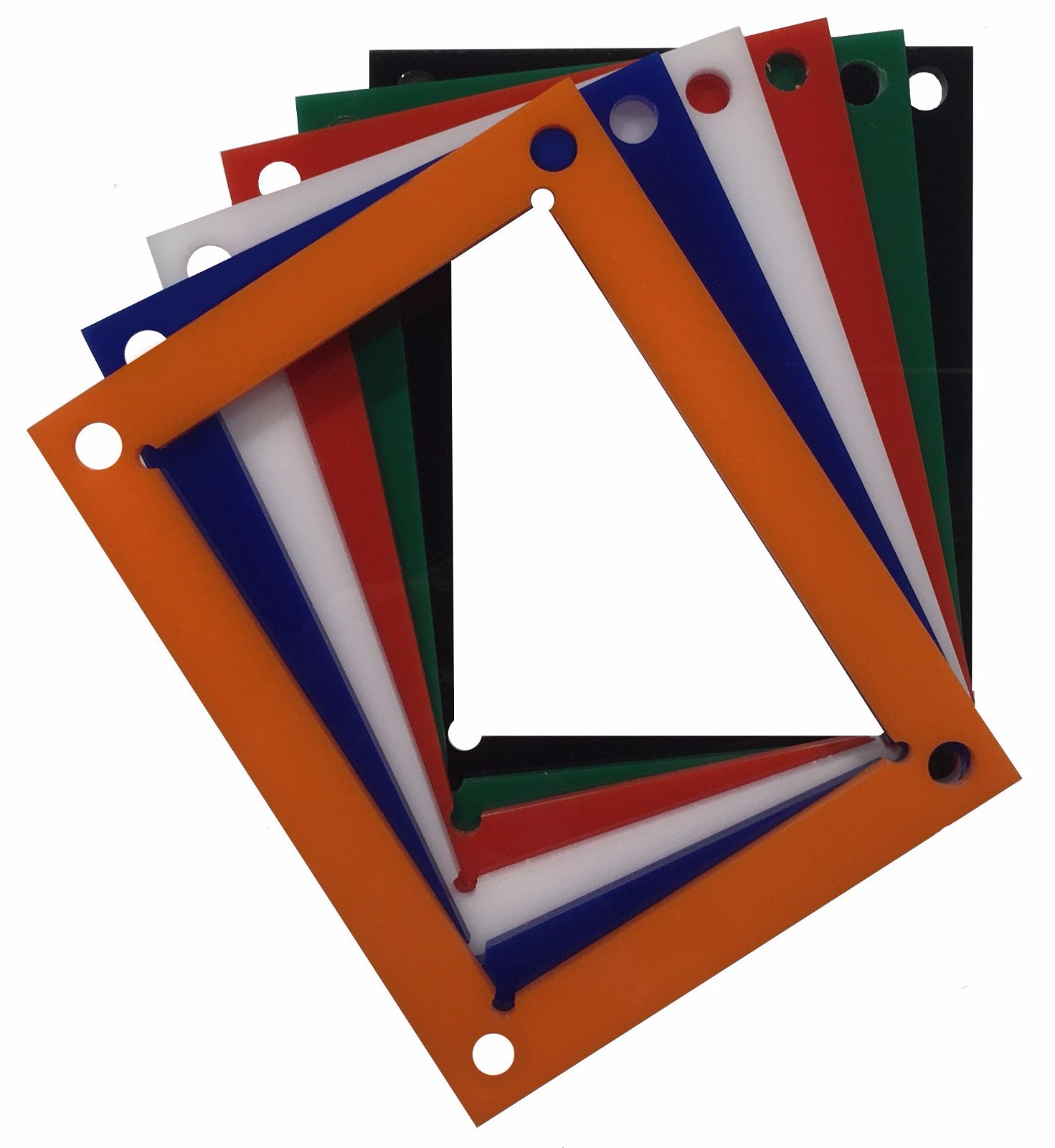 Topps Triple Threads Deca Booklet 5 Card Vertical Fold Out Holder Display Case