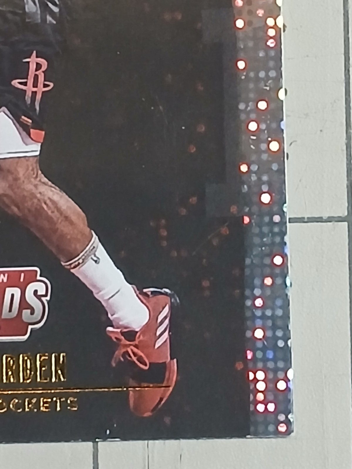 2018-19 Panini Threads James Harden Statement Jersey Dazzle Shortprint