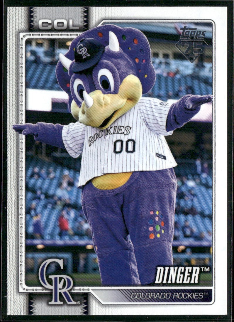 2026 Topps – Mascots #M-4 Dinger