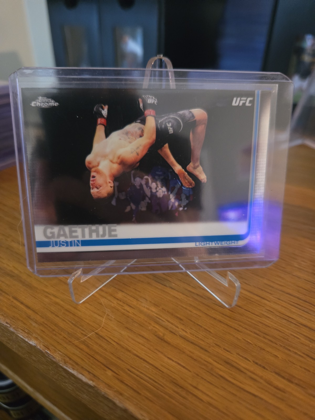 2019 Topps Chrome Justin Gaethje #62