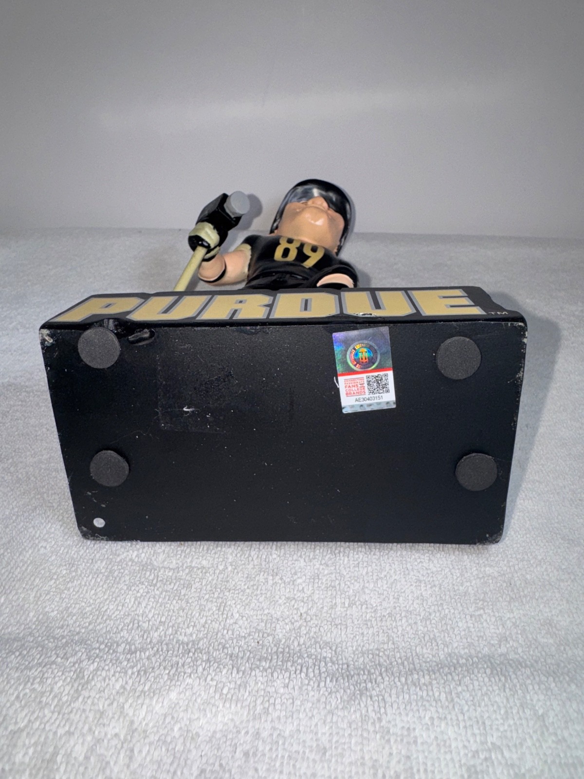 Purdue University Boilermakers Ceramic Resin Statue Mascot Purdue Pete Rare 12″
