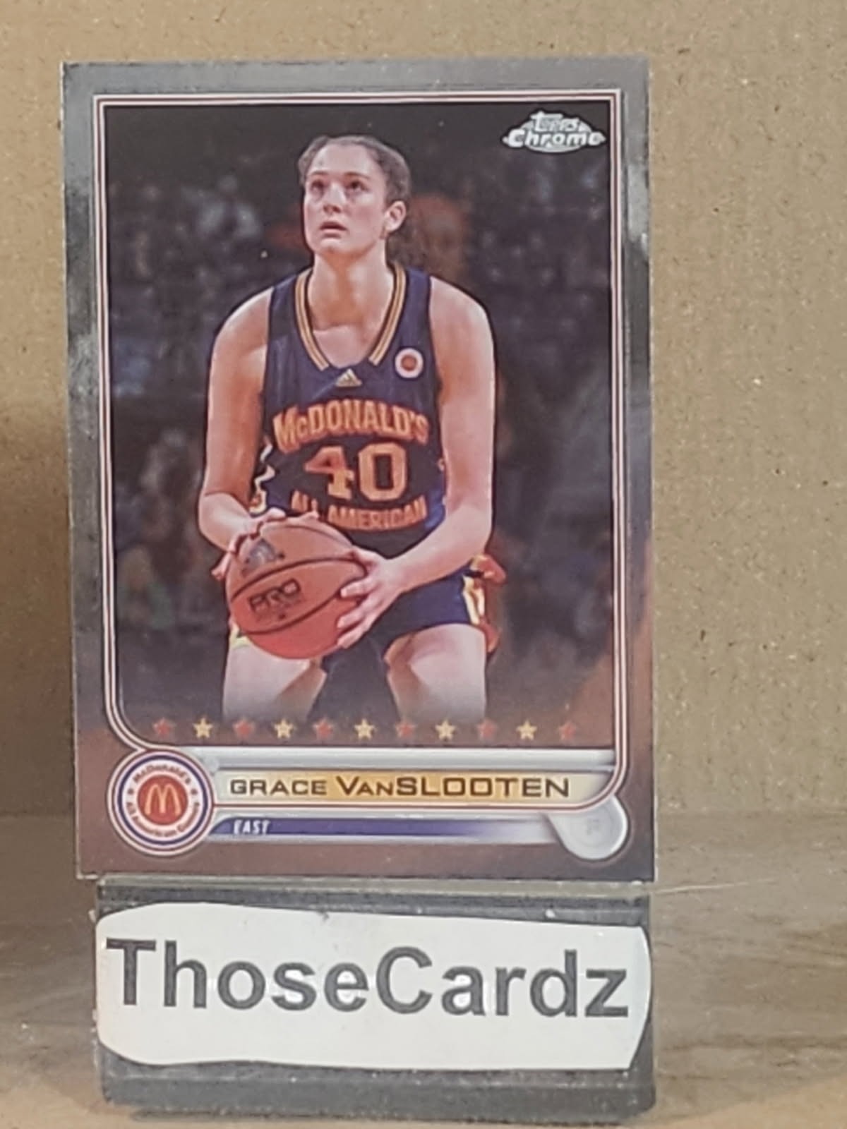 2022 Topps Chrome McDonald’s All American #35 Grace VanSlooten