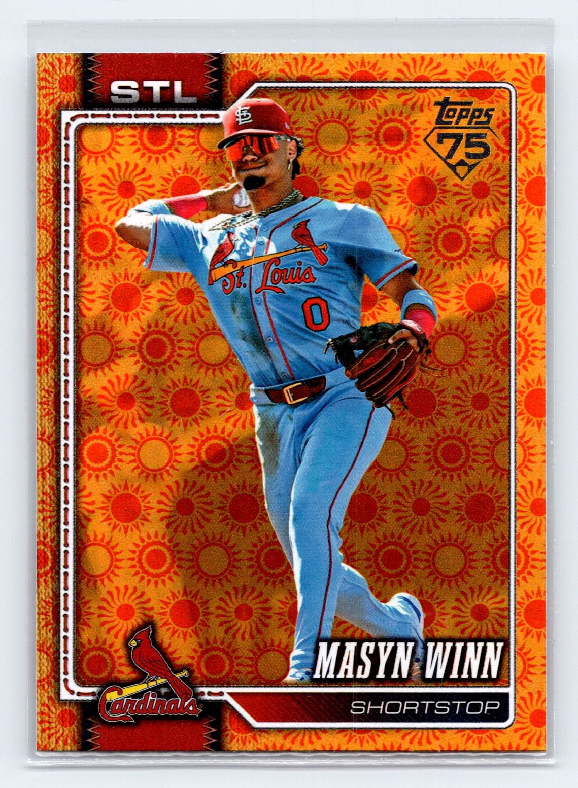 2026 Topps #526 Masyn Winn Holiday