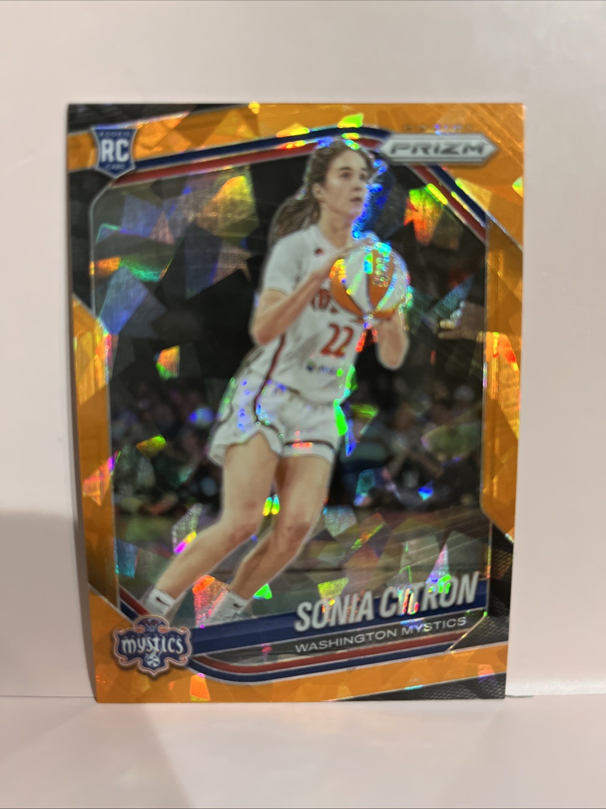 2025 Panini Prizm WNBA – Sonia Citron #122 Orange Ice Prizm (RC)