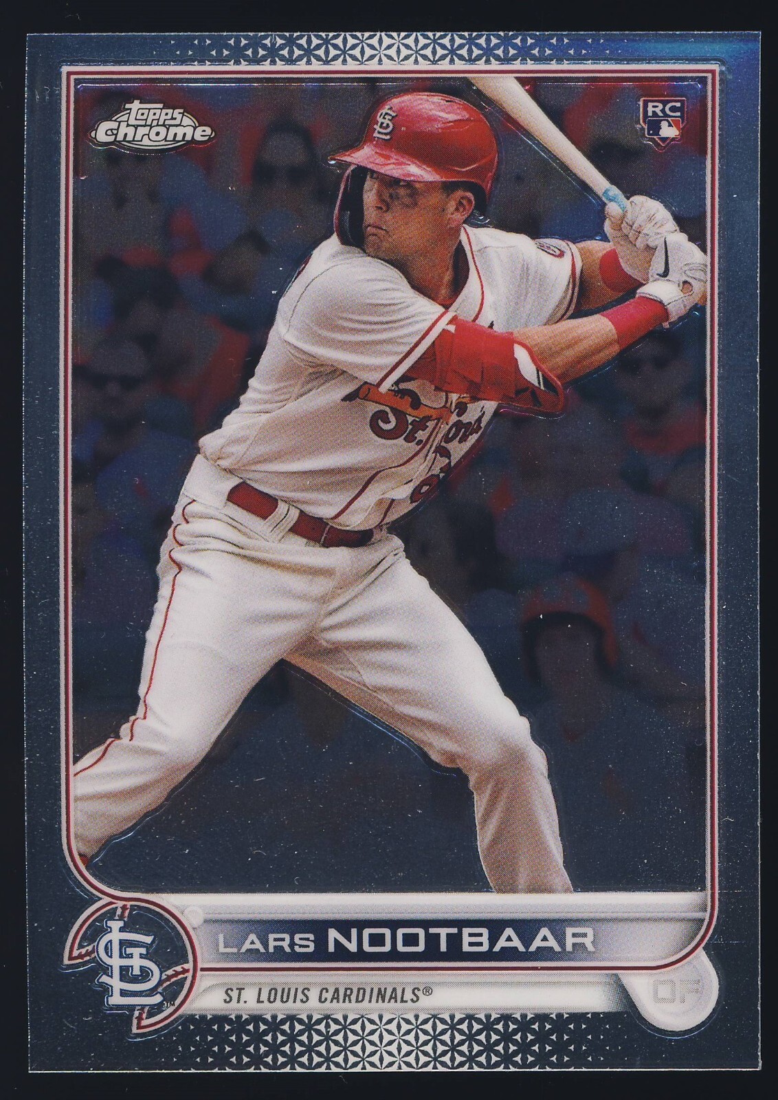 2022 MLB Topps Chrome Base Paper Rookie Card #19 Lars Nootbaar RC Cardinals QTY