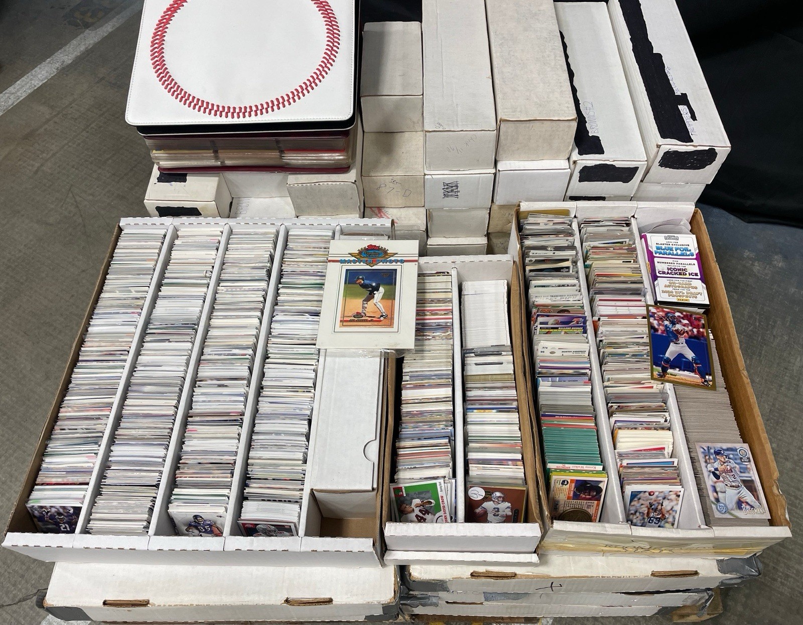 Bulk Lot 100+ Random Sports Cards – 80s-2025 – Baseball, Basketball, Football