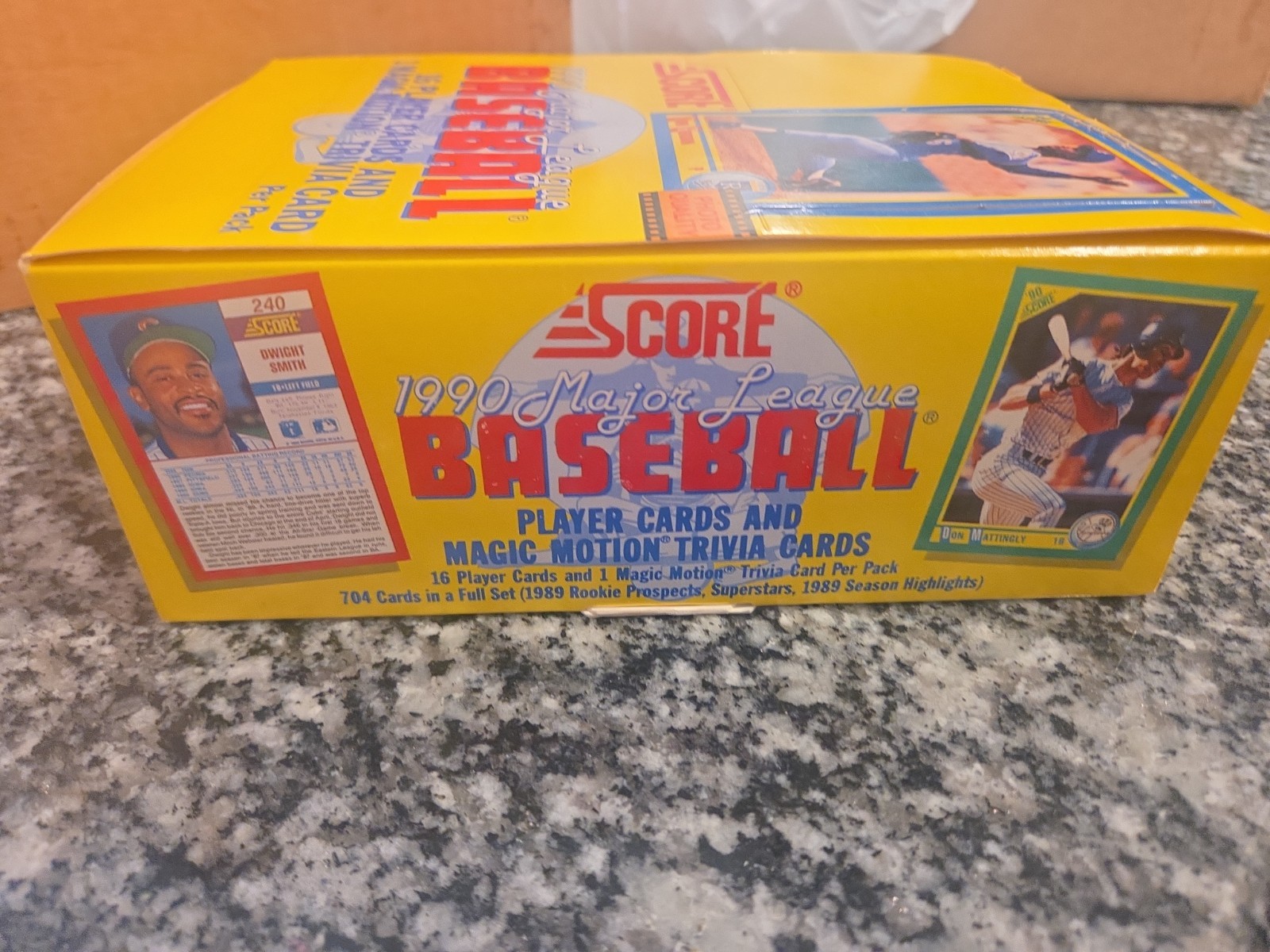 SCORE Sealed 1990 MLB Baseball Player Cards- 36 Packs Find The BO JACKSON