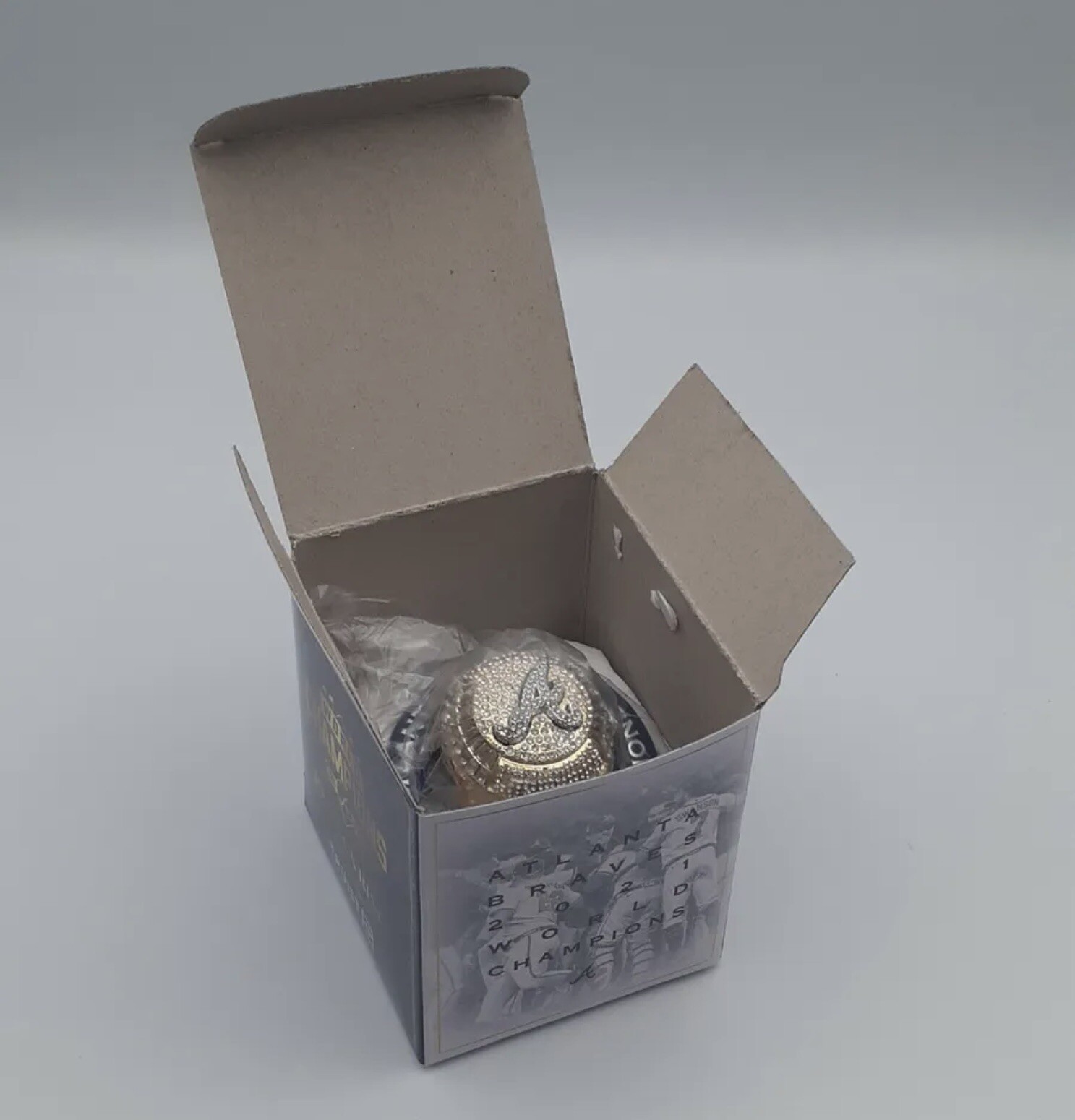 Atlanta Braves 2021 World Series Champions Replica Ring SGA
