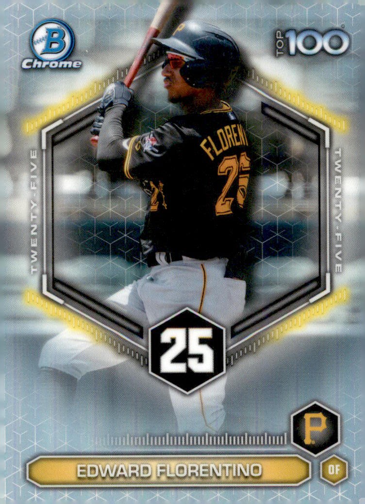 2026 Bowman #BTP-25 Edward Florentino Bowman Scouts’ Top 100