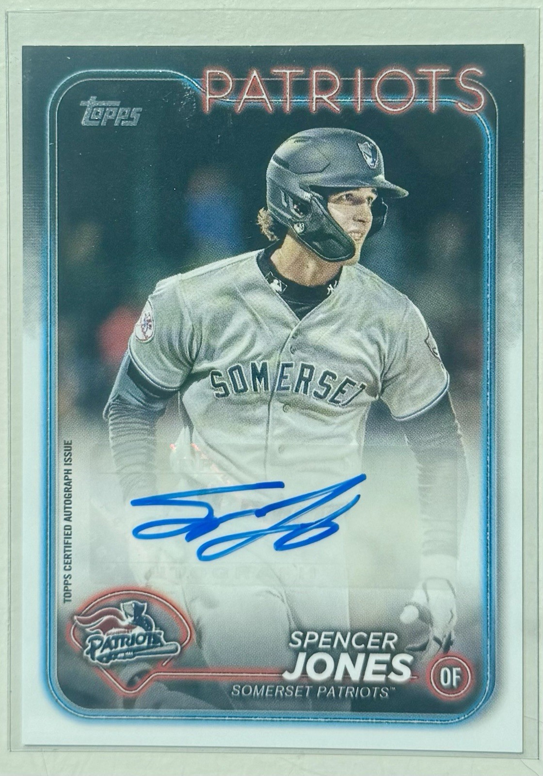 2024 Topps Pro Debut – Spencer Jones #PD-165 Autographs (AU, RC) 💎📈