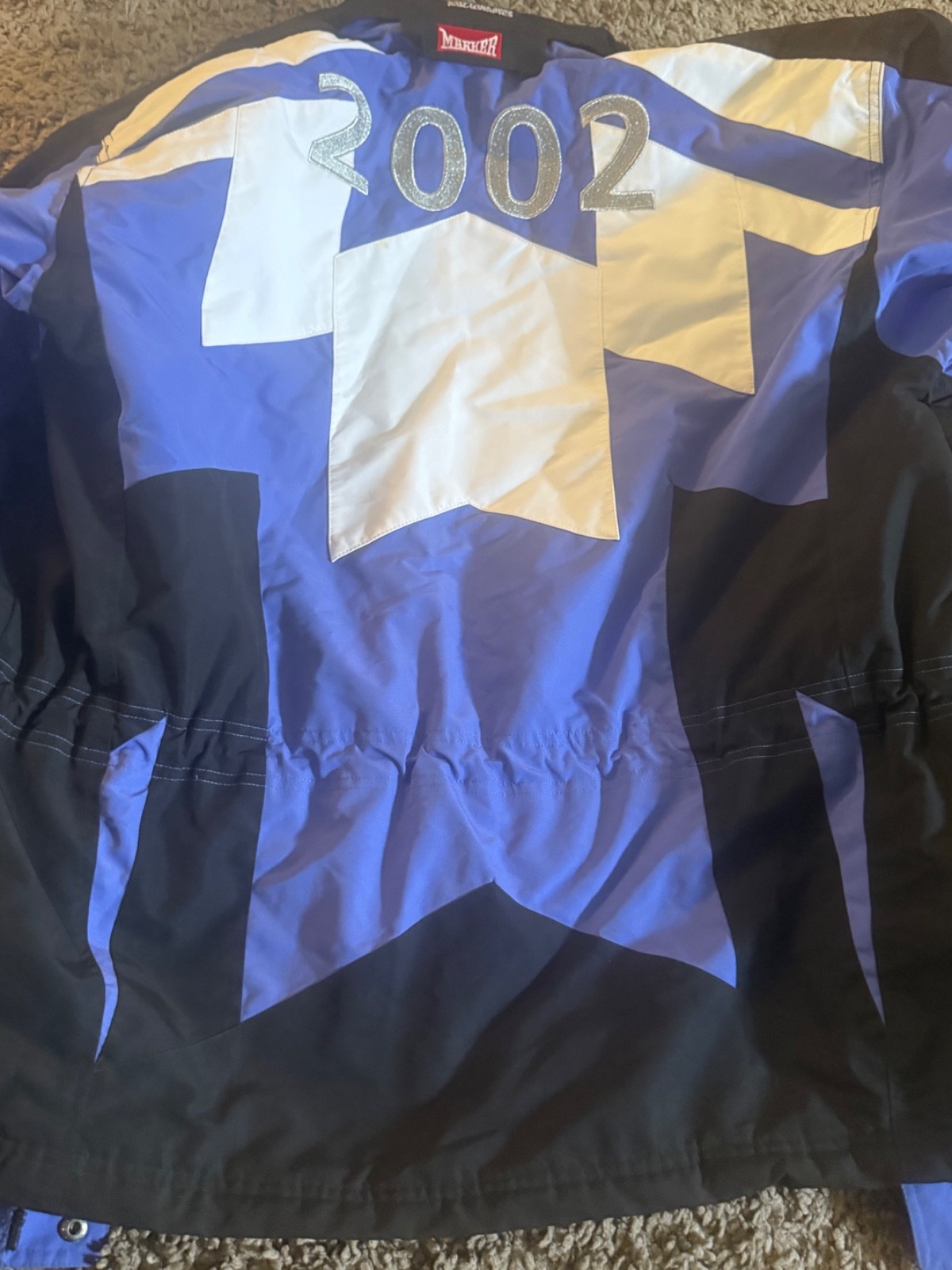 Salt Lake City 2002 Winter Olympics Marker Jacket Vintage Hooded Parka Ski Coat