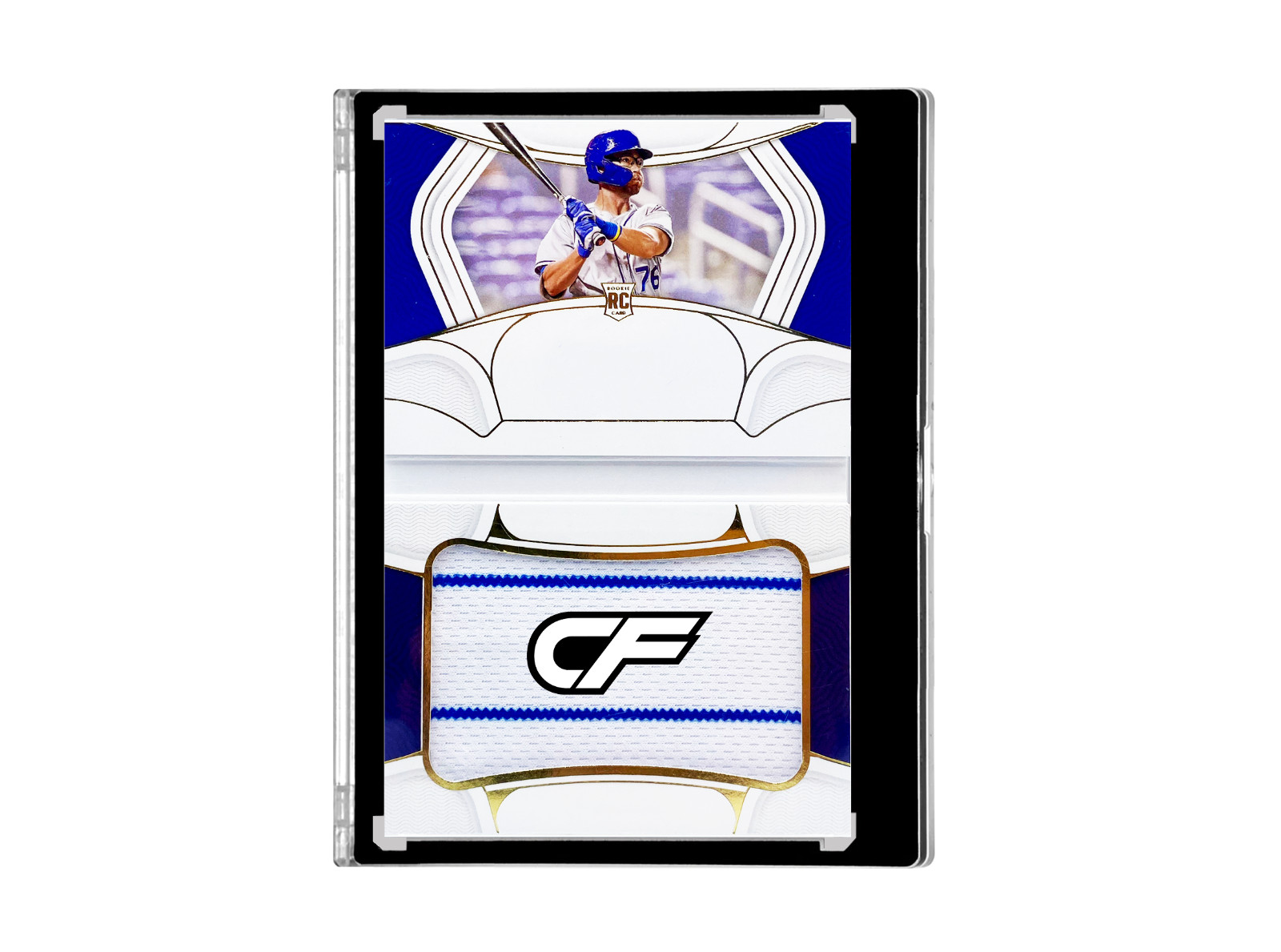 CF Magnetic One Touch for 175pt Vertical Double Booklet Cards – BLACK BORDER