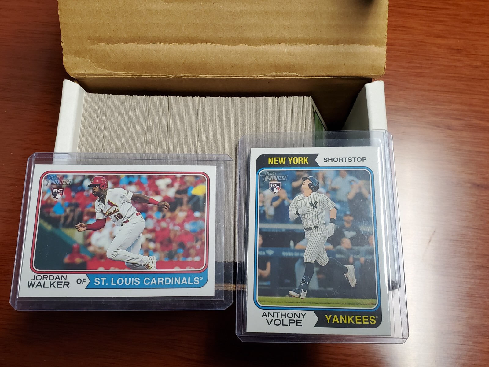 2023 Topps Heritage High Numbers Complete Base Set Volpe Walker #501-700
