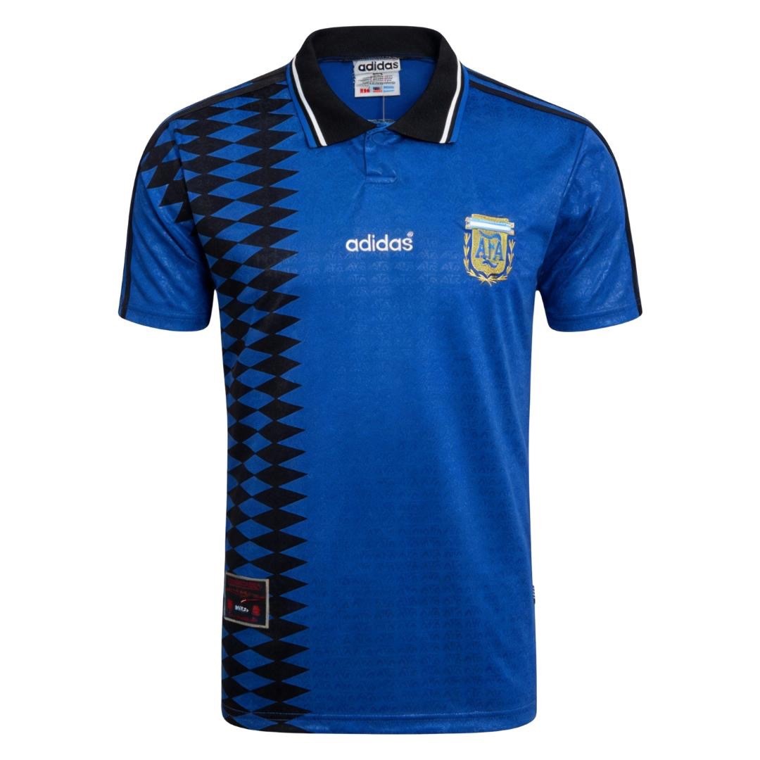 Argentina 1994 Away Retro Soccer Jersey, Camiseta de Futbol, Hombres, Large, NWT