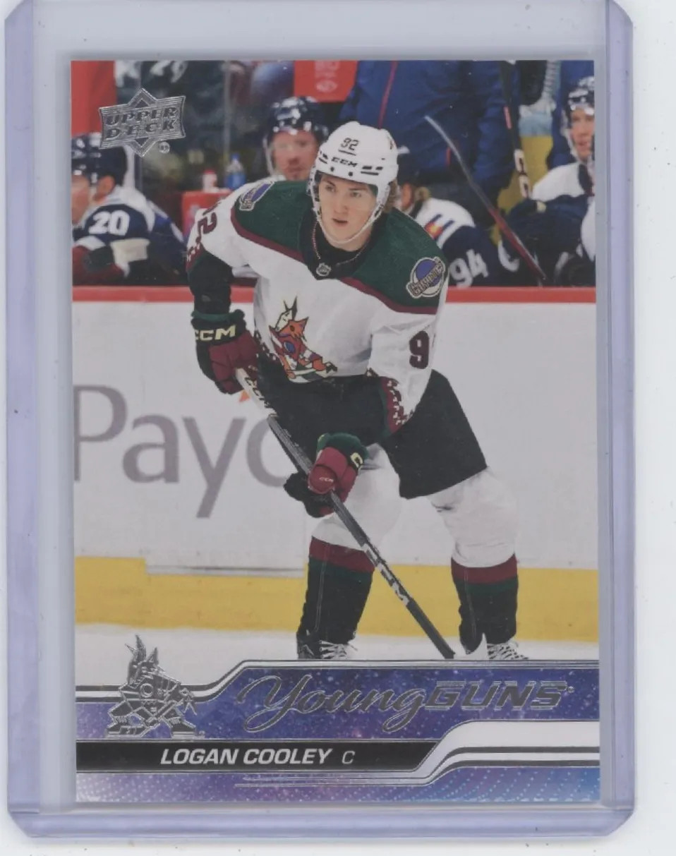 2023-24 Upper Deck Extended Series Young Guns Logan Cooley #701