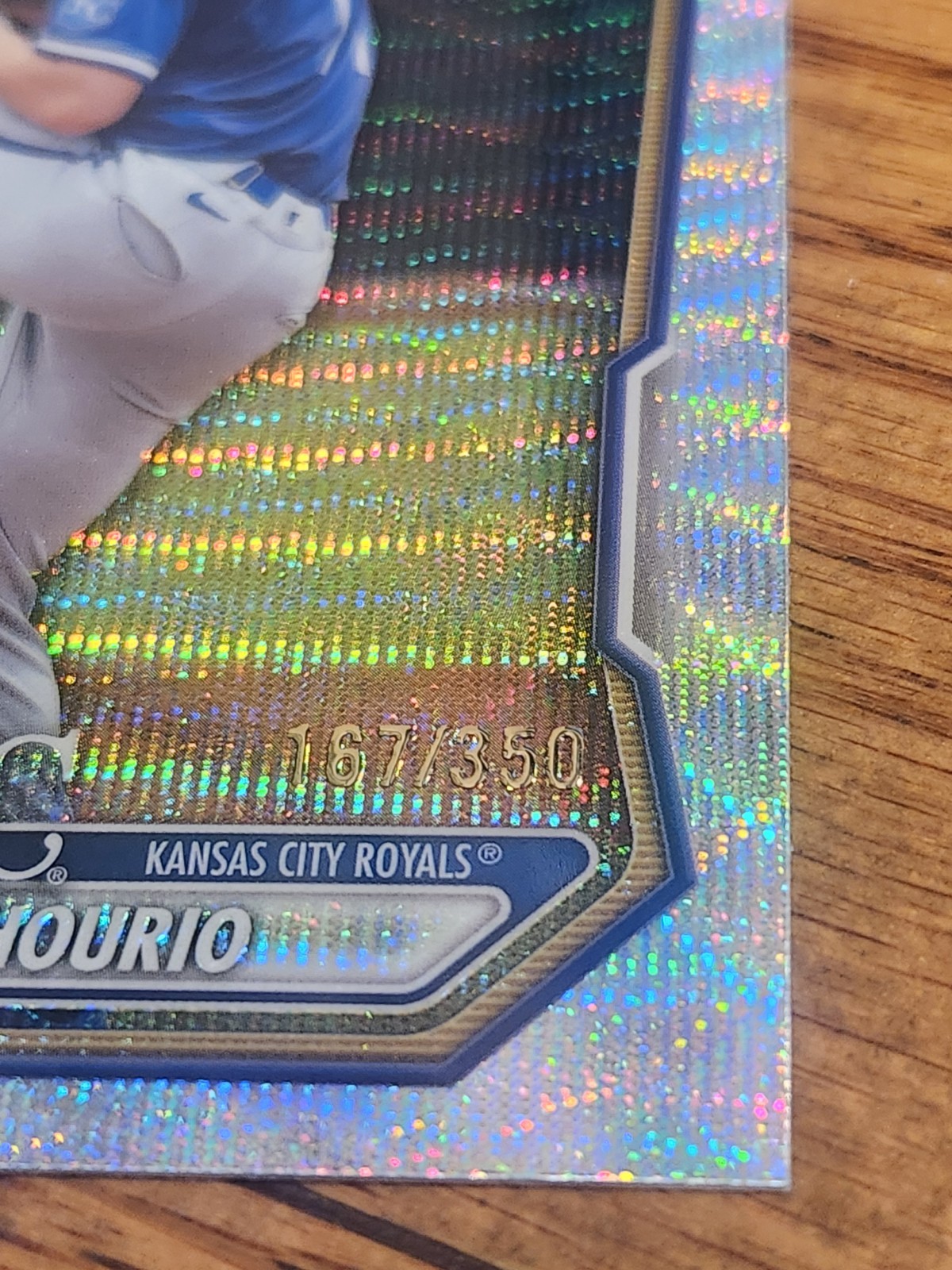 2026 Bowman #BCP-7 Kendry Chourio Chrome Prospects Wave Refractor /350