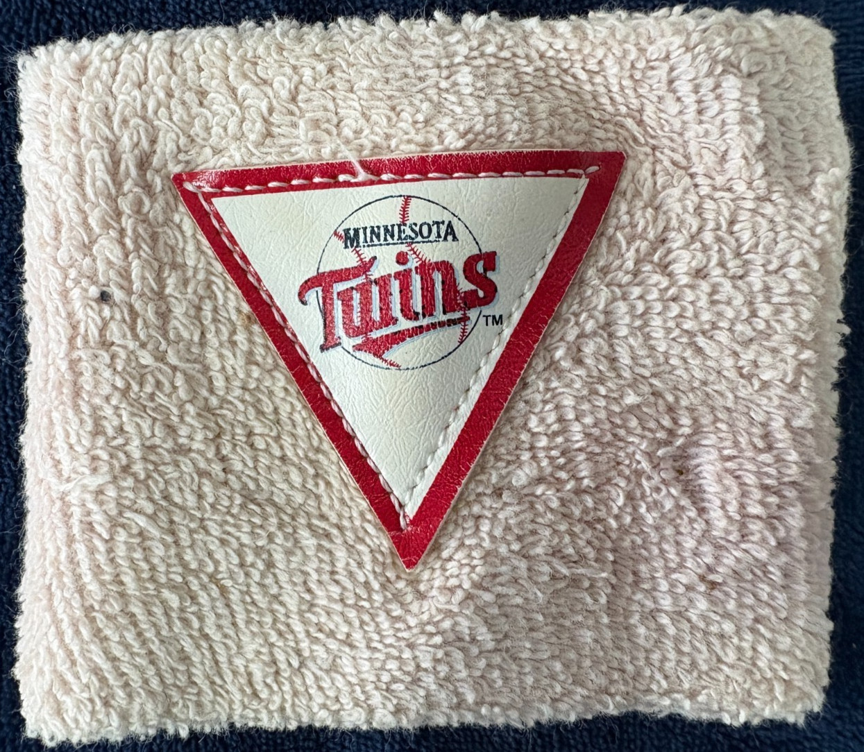 1990s Minnesota Twins Sweatband Wristband SGA 4 x 4 inches