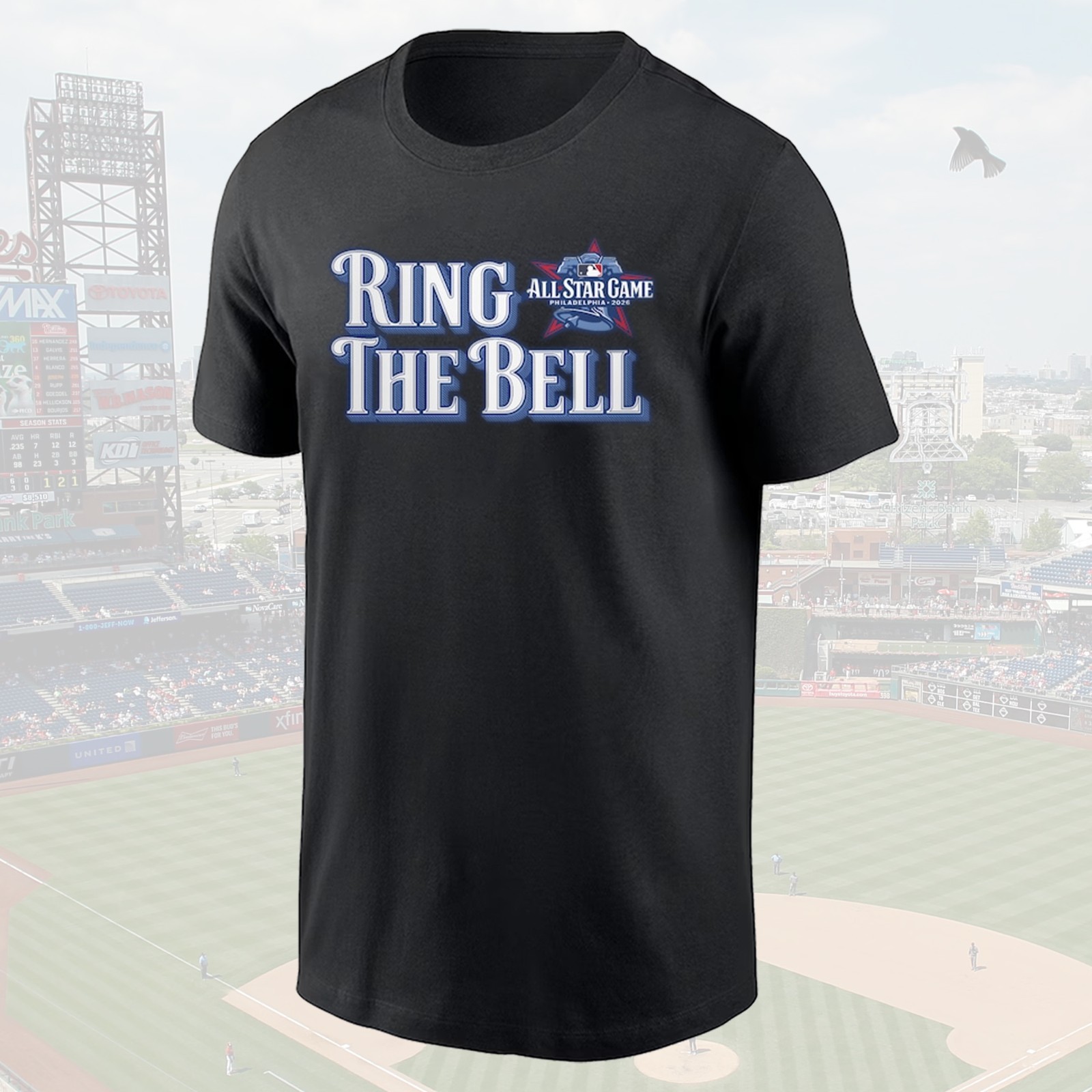 NEWS !! Ring The Bell Baseball 2026 All Star Game One Side FREESHIP Fan Look