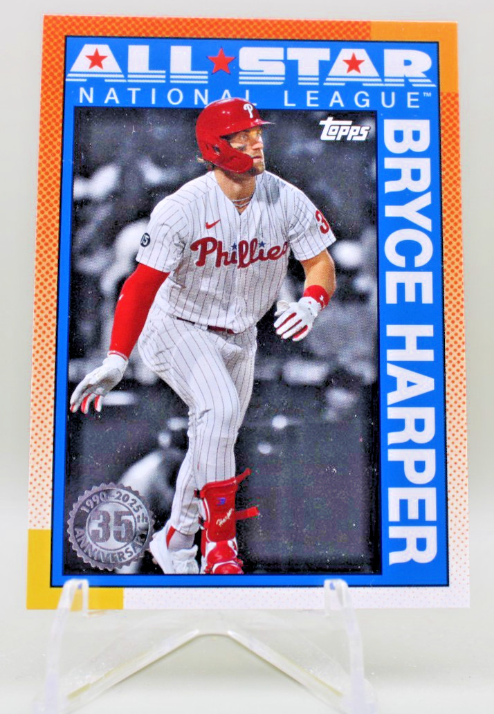 2025 Topps Series 2 – 1990 Topps Baseball All-Stars Bryce Harper #90AS-19
