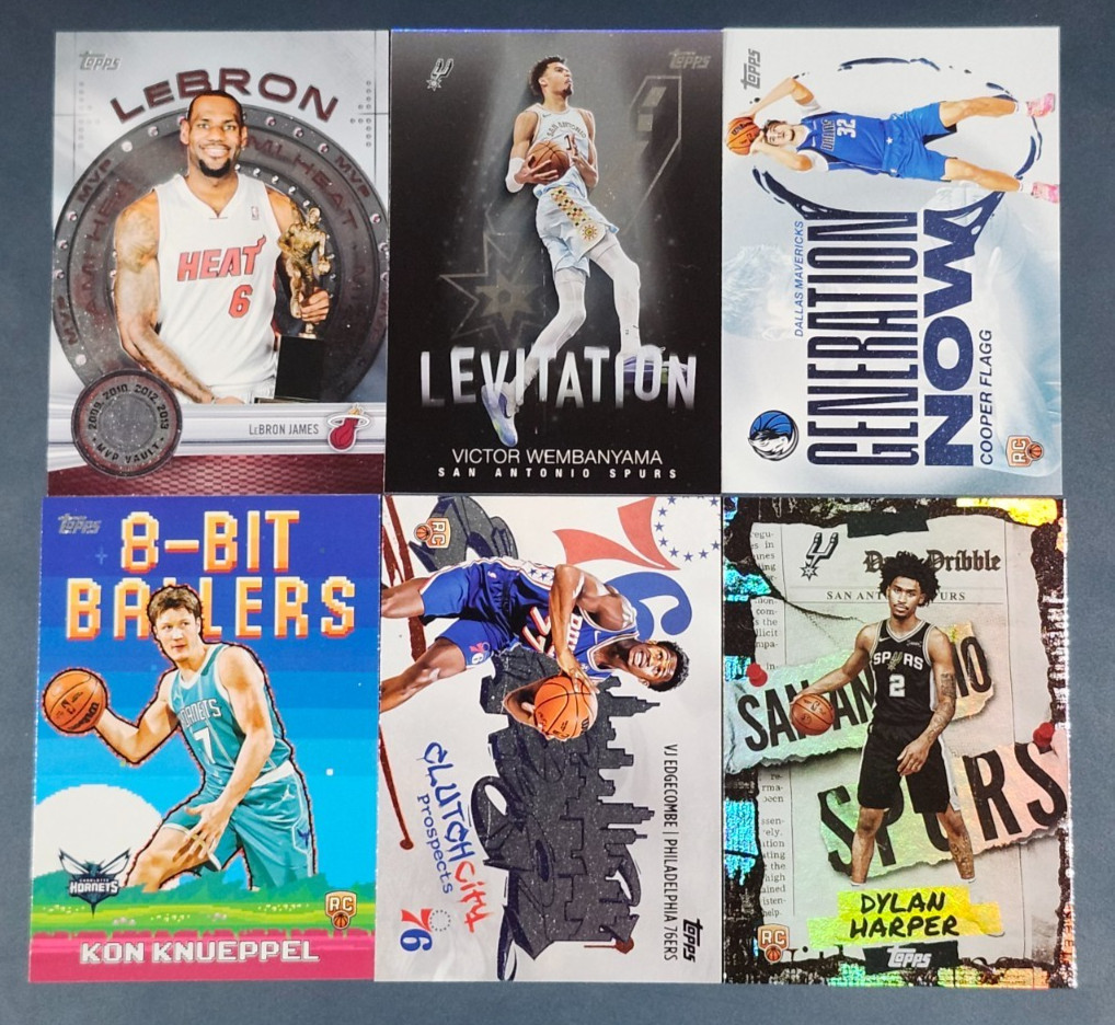 2025-26 Topps Flagship – INSERT (8-Bit Ballers – MVP Vault) You Pick the Card