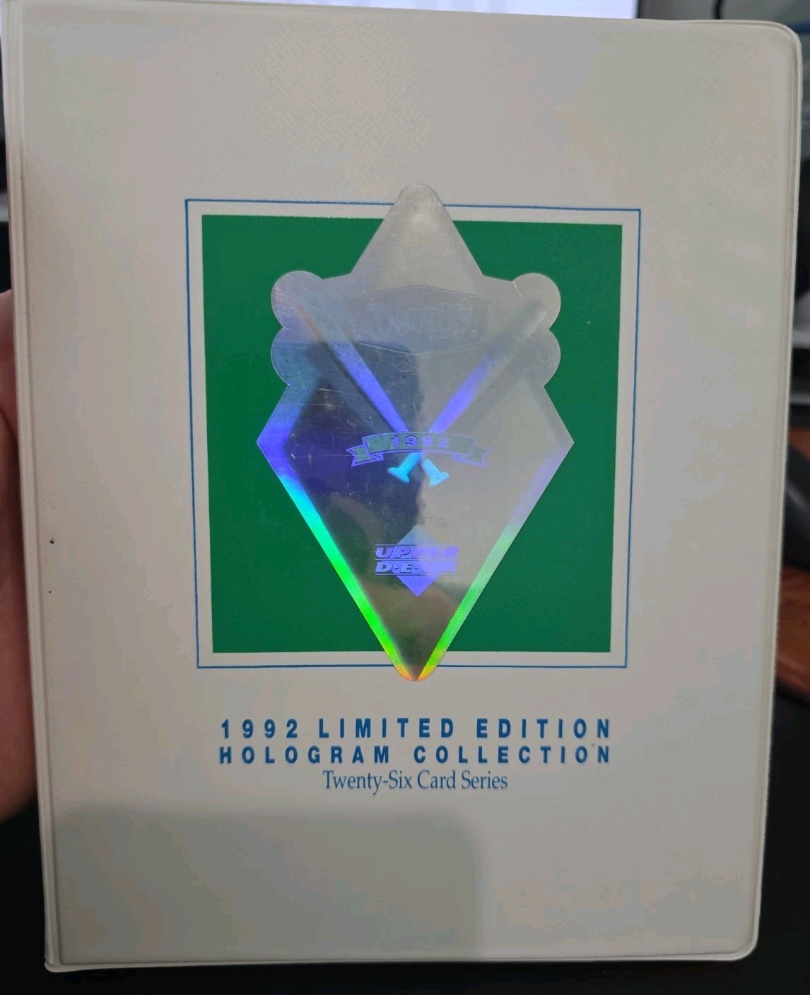 1992 Upper Deck DENNY’S GRAND SLAM Limited Edition Hologram 26 Card Set & Binder